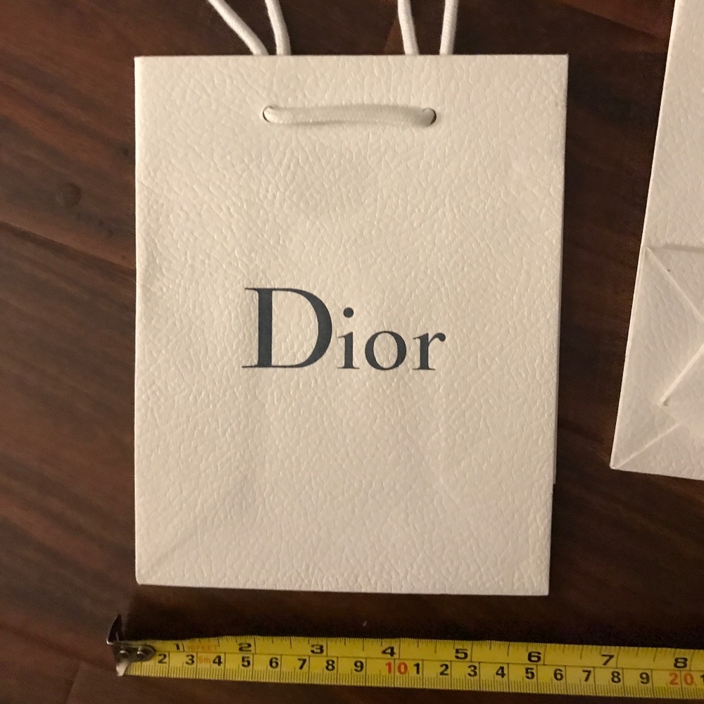 Dior Jewelry Paper Shopping Bag